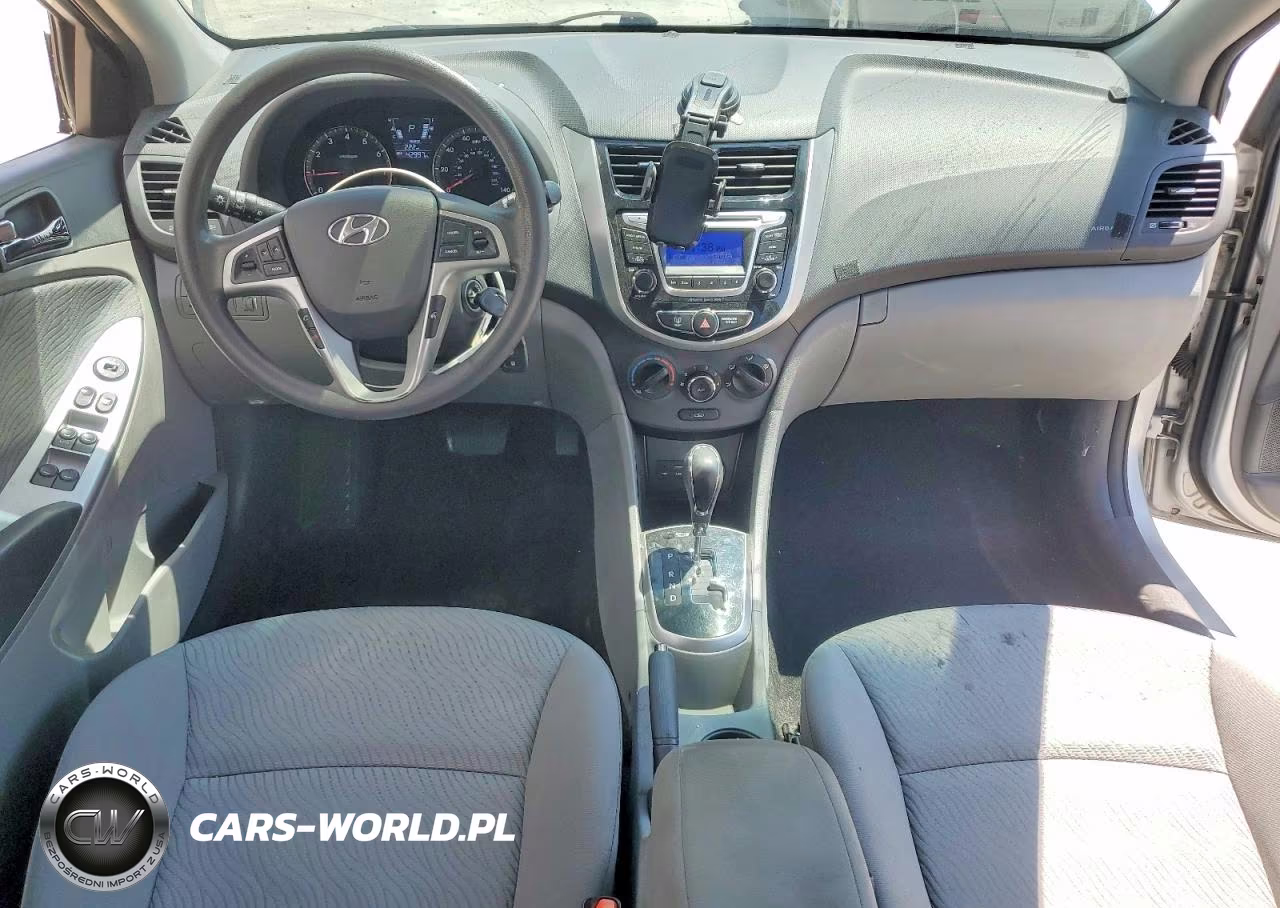 2014 Hyundai Accent Gls VIN:KMHCU4AE6EU775563 - 8
