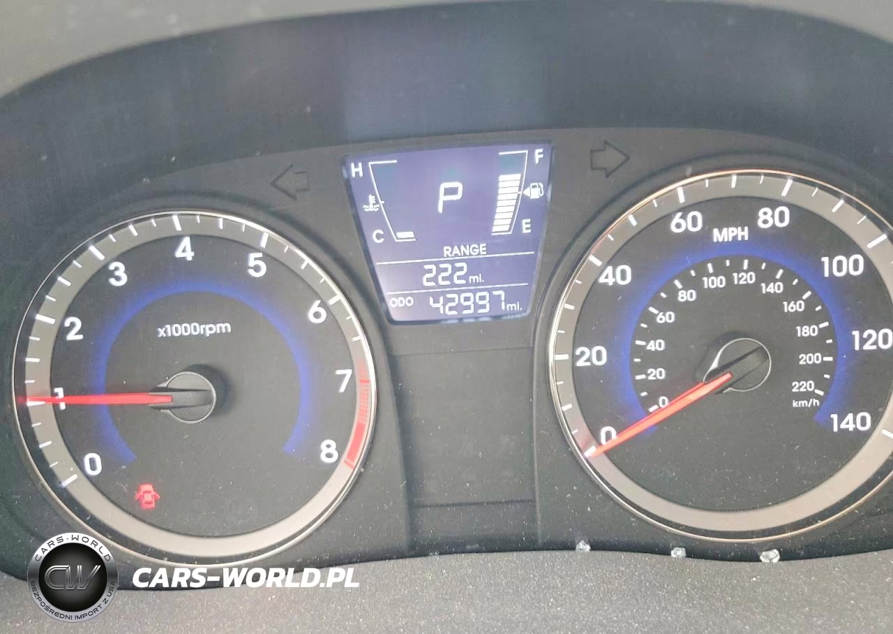 2014 Hyundai Accent Gls VIN:KMHCU4AE6EU775563 - 9
