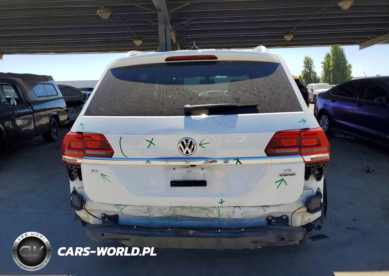 2018 Volkswagen Atlas Se VIN:1V2KR2CA6JC565009 - 6