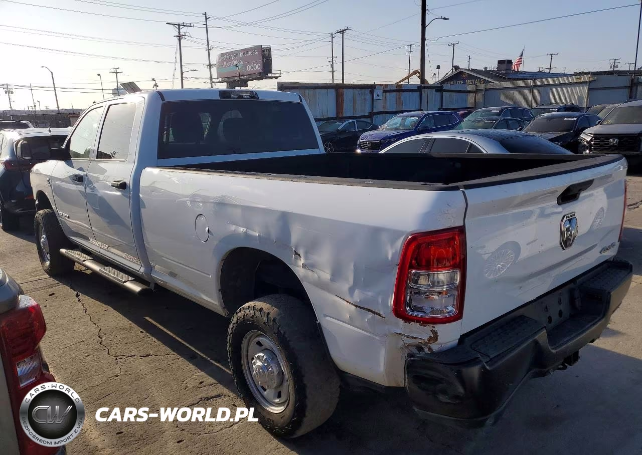 2021 Ram 2500 Tradesman 4X4 8' Box VIN:3C6UR5HL9MG601595 - 2
