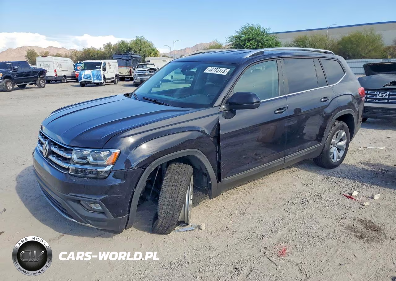 2018 Volkswagen Atlas Se VIN:1V2DR2CA9JC527427 - 1