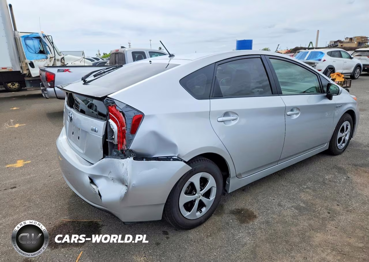 2012 Toyota Prius One VIN:JTDKN3DU9C1501573 - 3