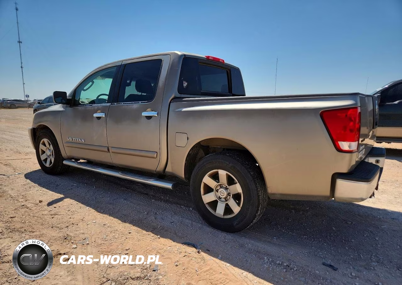 2006 Nissan Titan Xe Ffv VIN:1N6BA07A56N502581 - 2