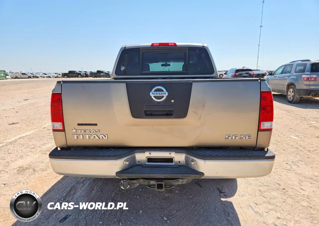 2006 Nissan Titan Xe Ffv VIN:1N6BA07A56N502581 - 6