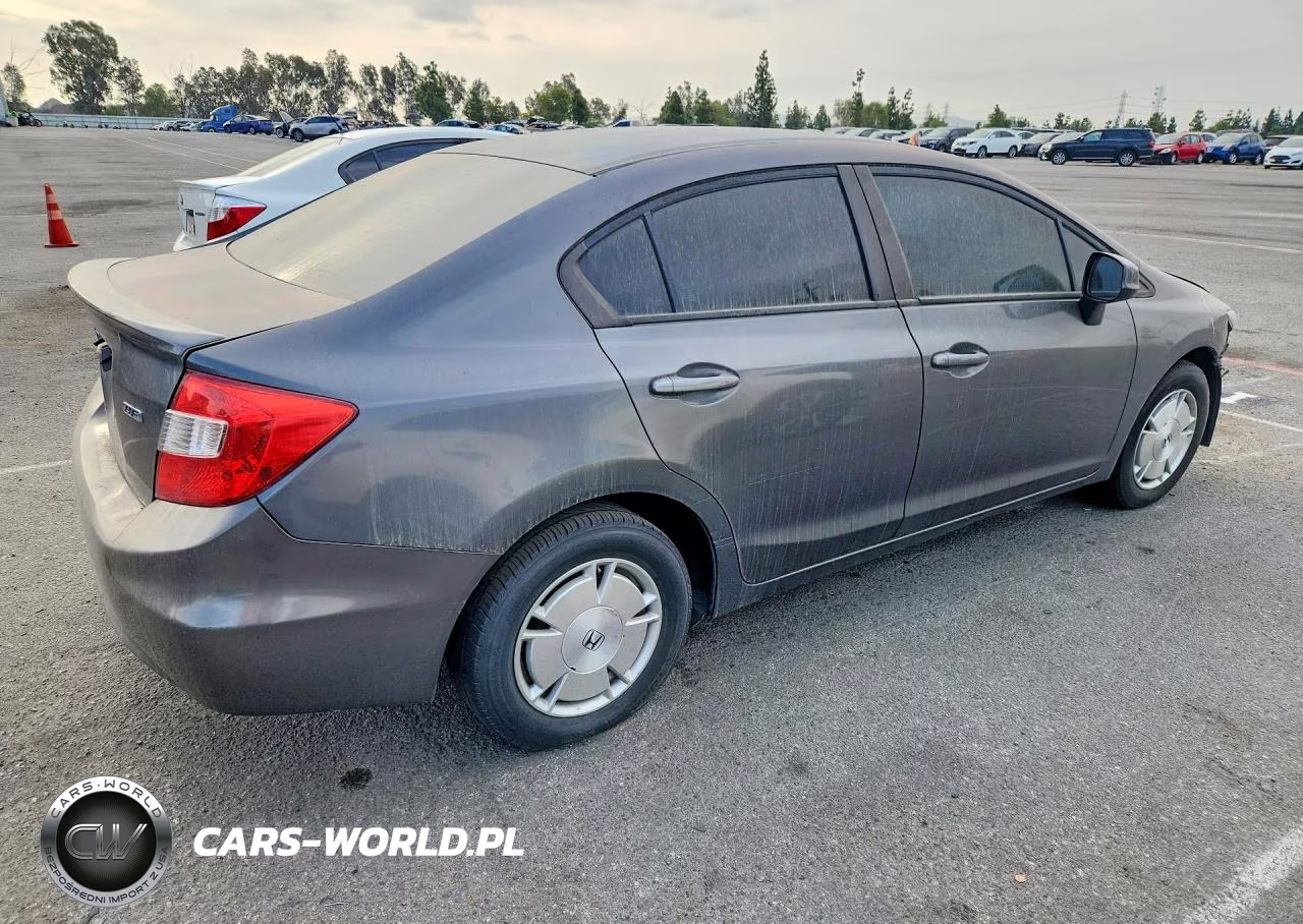 2012 Honda Civic Hf VIN:2HGFB2F61CH519605 - 3