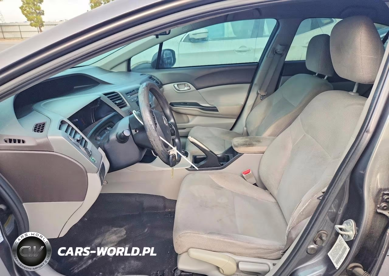 2012 Honda Civic Hf VIN:2HGFB2F61CH519605 - 7