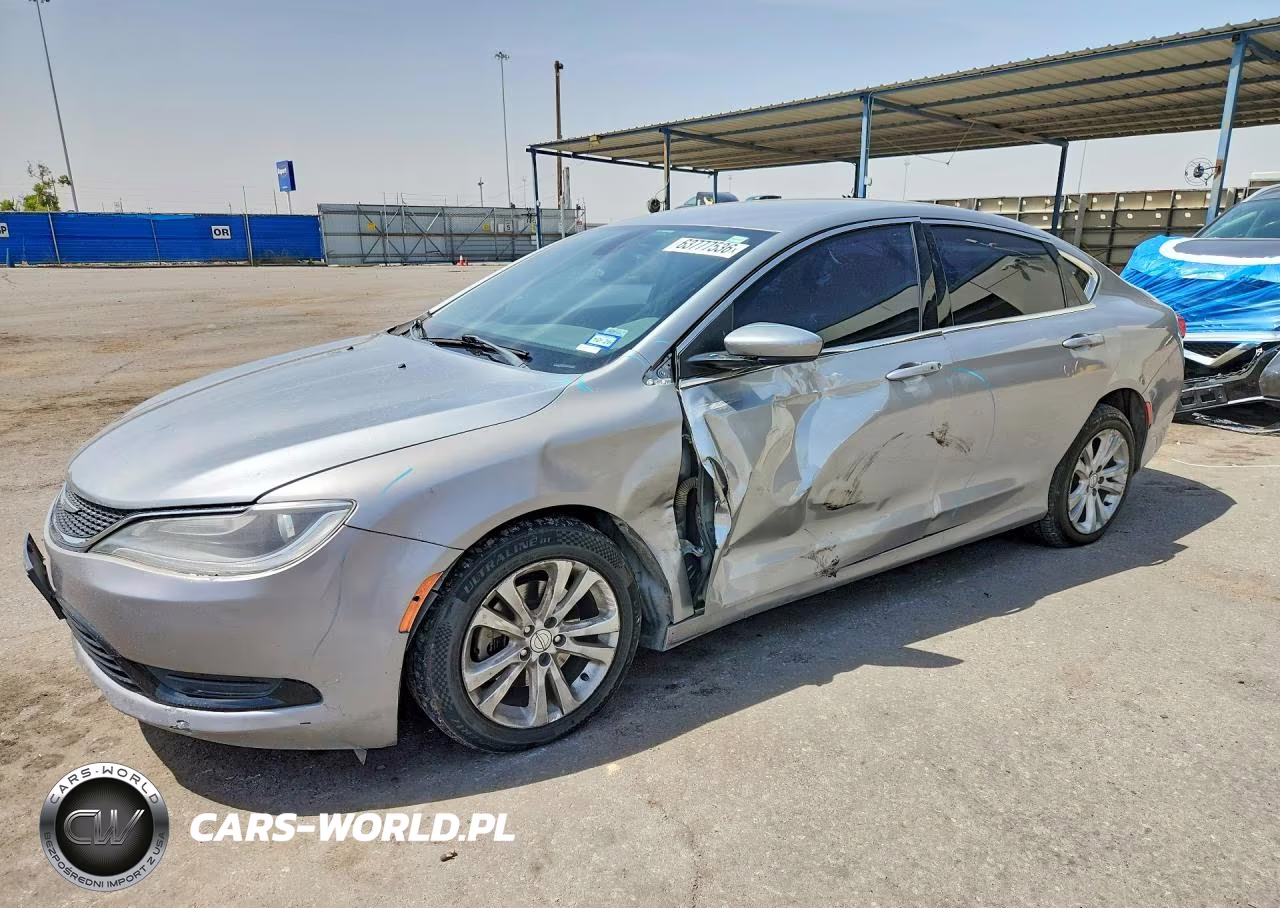 2016 Chrysler 200 Lx VIN:1C3CCCFB6GN186322 - 1
