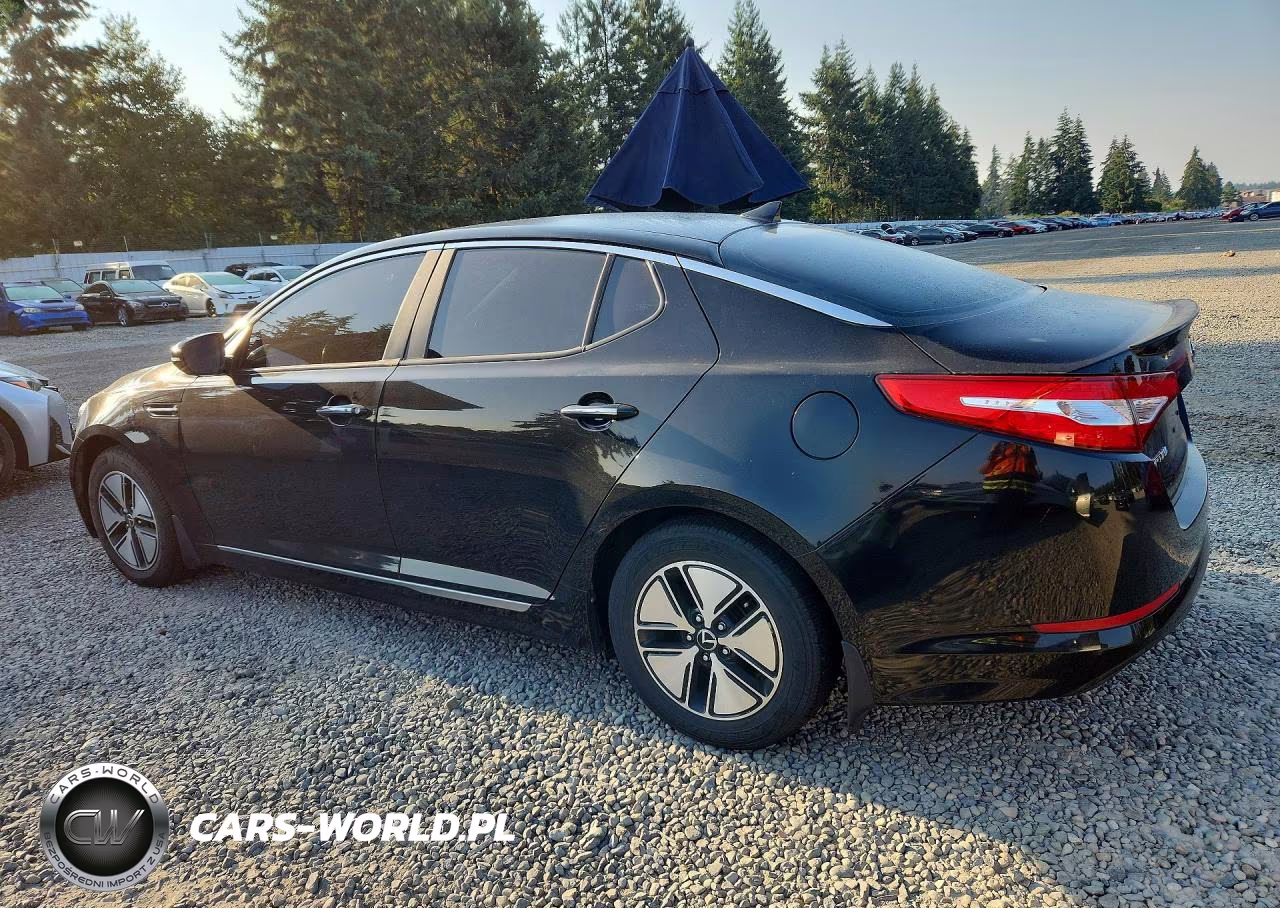 2012 Kia Optima Hybrid VIN:KNAGM4AD1C5019771 - 2