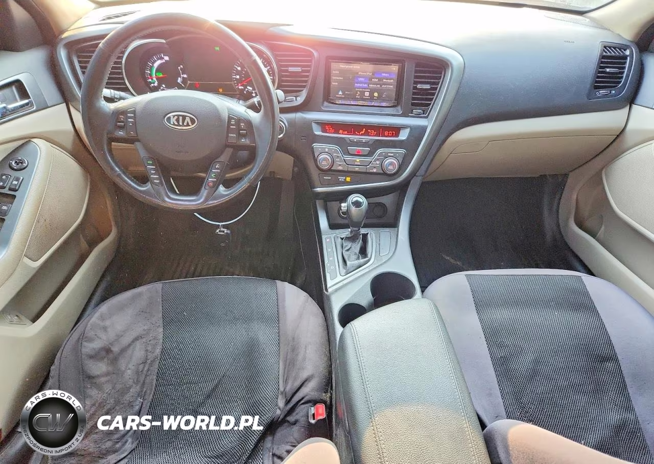 2012 Kia Optima Hybrid VIN:KNAGM4AD1C5019771 - 8