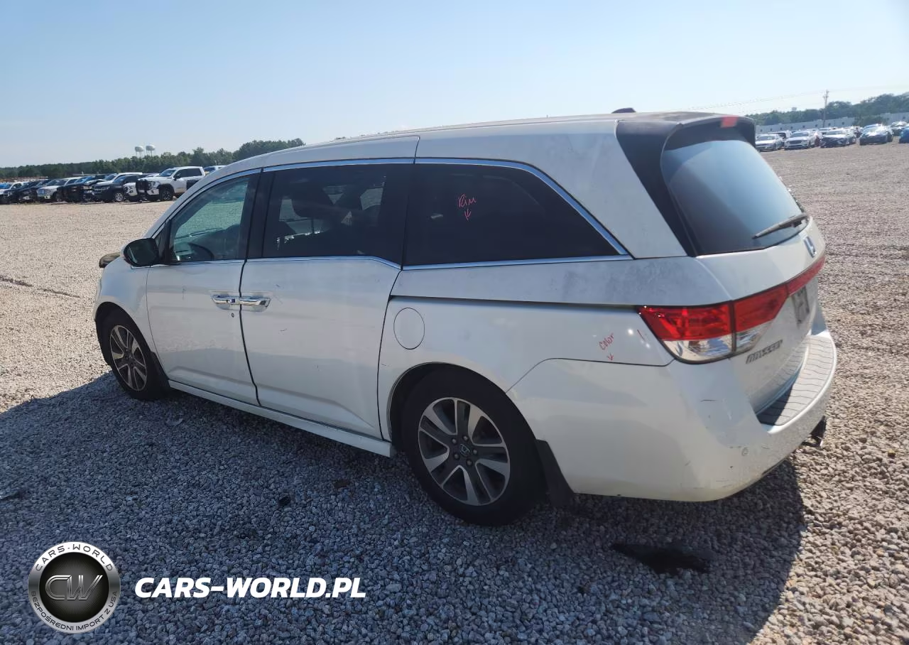 2017 Honda Odyssey Touring VIN:5FNRL5H95HB023351 - 2