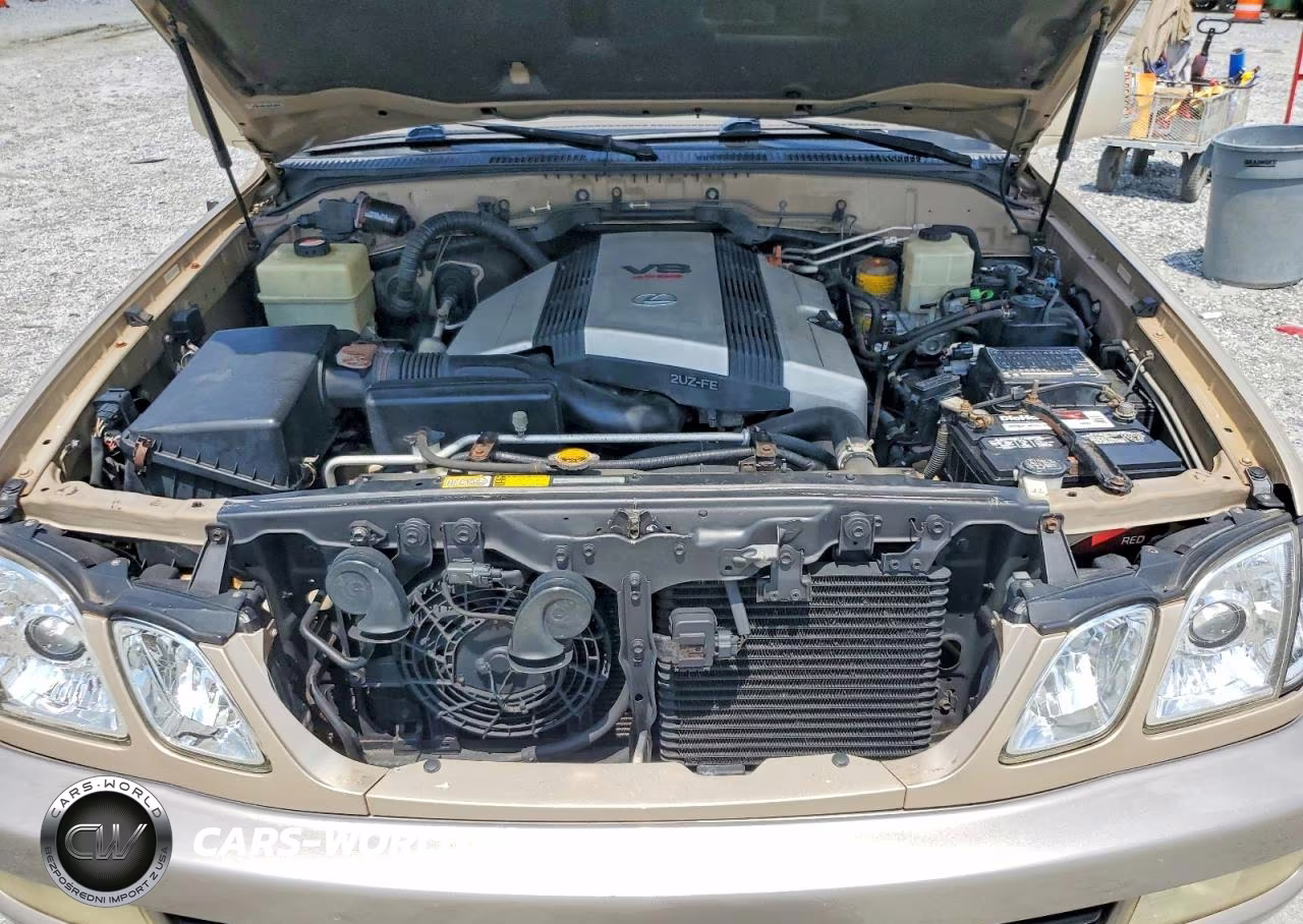 2002 Lexus Lx 470 VIN:JTJHT00W423514866 - 12