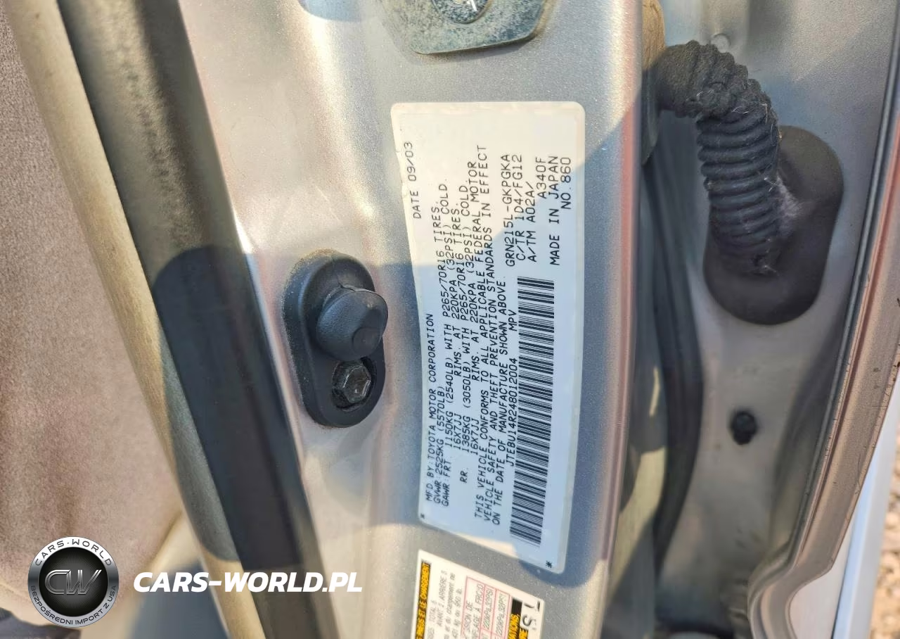 2004 Toyota 4Runner Sr5 VIN:JTEBU14R248012004 - 13