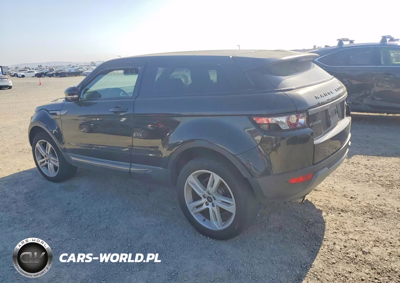 2013 Land Rover Range Rover Evoque Pure Plus VIN:SALVP1BG5DH769661 - 2