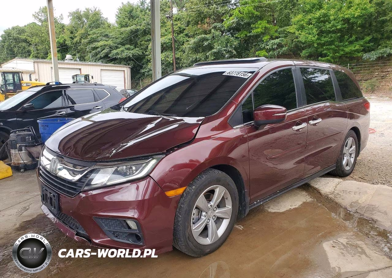 2018 Honda Odyssey Exl VIN:5FNRL6H70JB020030 - 1
