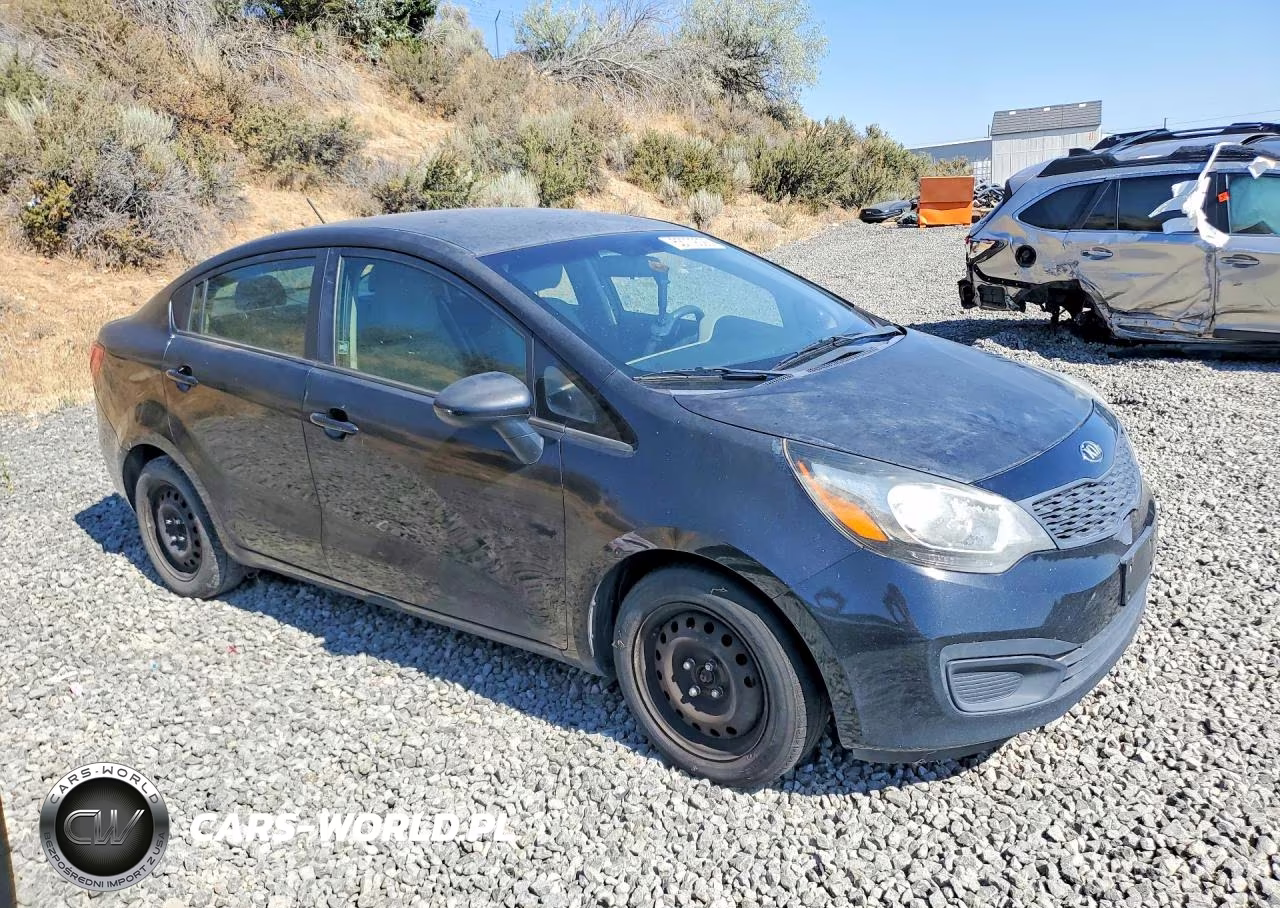 2014 Kia Rio Lx VIN:KNADM4A34E6333518 - 4