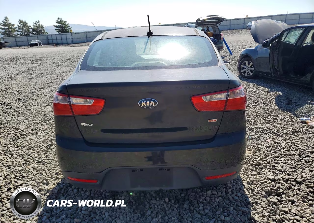 2014 Kia Rio Lx VIN:KNADM4A34E6333518 - 6