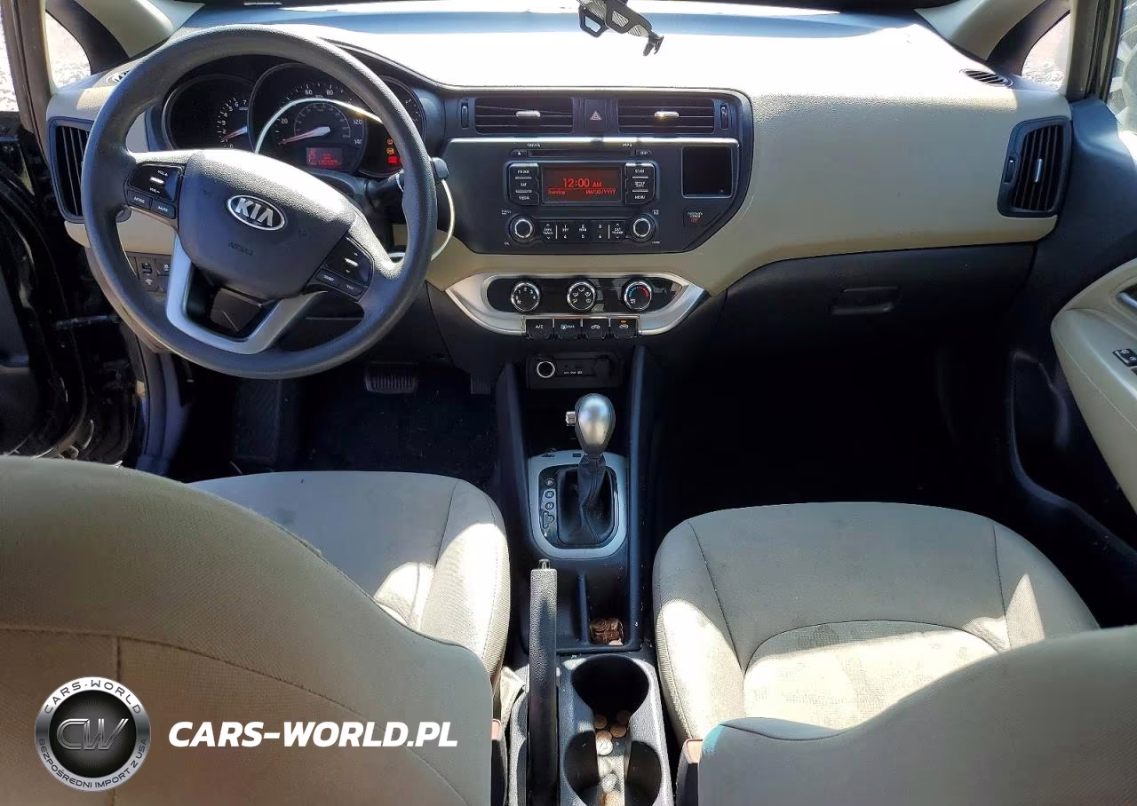 2014 Kia Rio Lx VIN:KNADM4A34E6333518 - 8