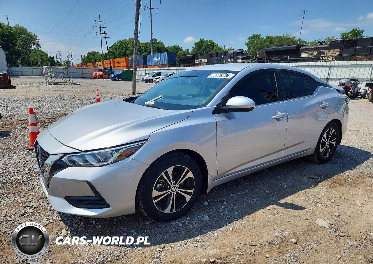2022 Nissan Sentra Sv VIN:3N1AB8CV1NY248276 - 1