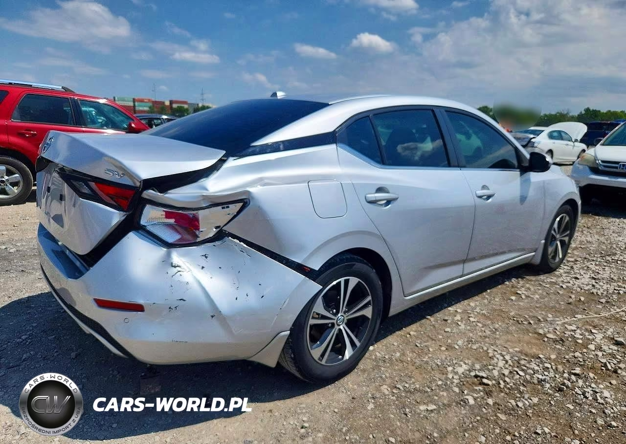 2022 Nissan Sentra Sv VIN:3N1AB8CV1NY248276 - 3