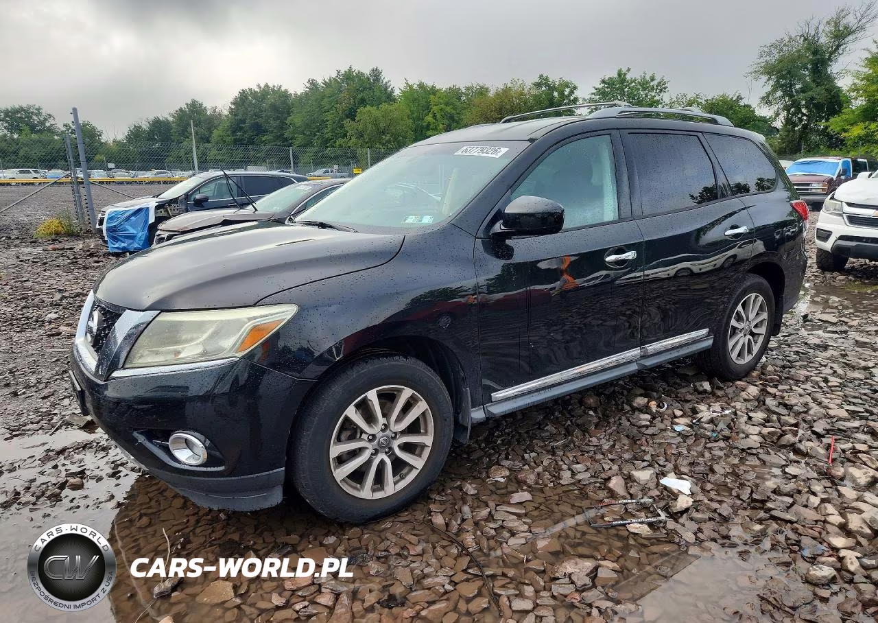2014 Nissan Pathfinder Sl VIN:5N1AR2MM5EC724030 - 1