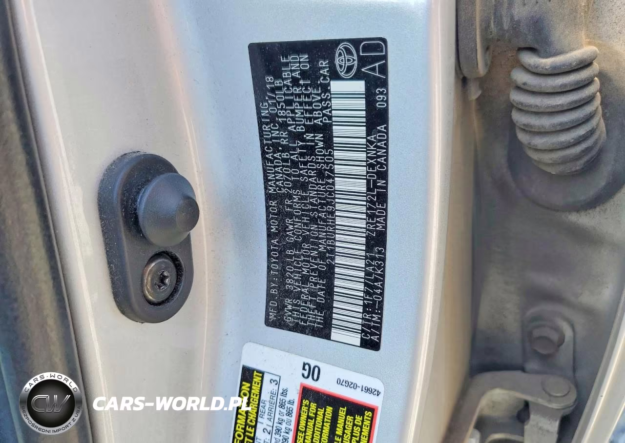 2018 Toyota Corolla Xle VIN:2T1BURHE9JC047505 - 13
