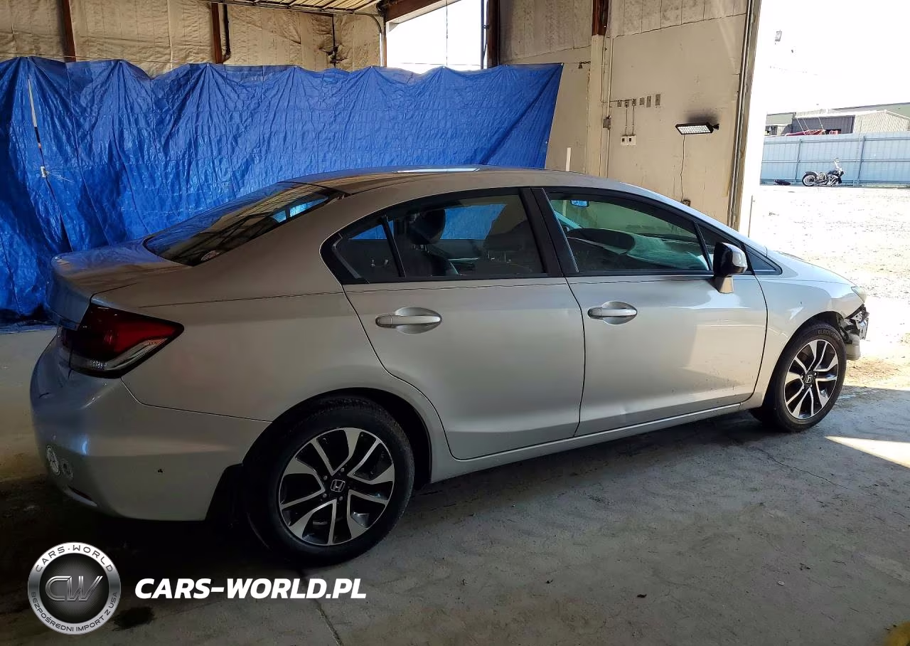 2013 Honda Civic Exl VIN:19XFB2F90DE007078 - 3