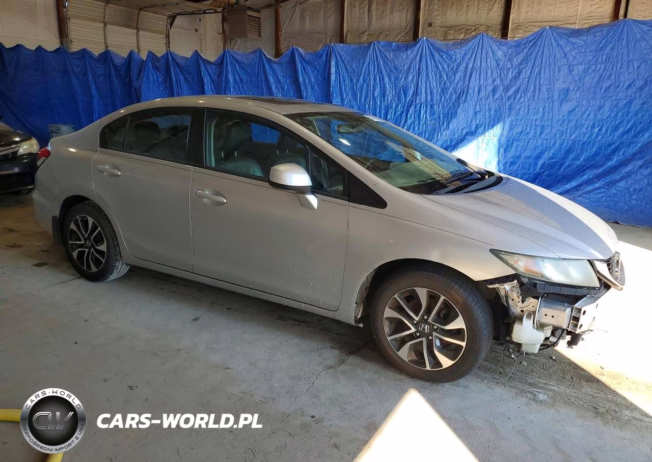 2013 Honda Civic Exl VIN:19XFB2F90DE007078 - 4