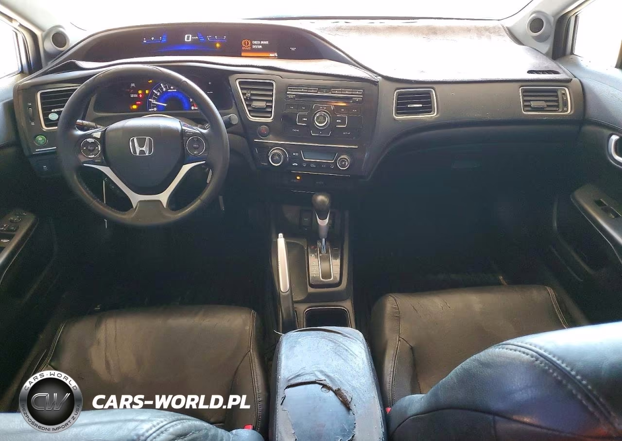 2013 Honda Civic Exl VIN:19XFB2F90DE007078 - 8