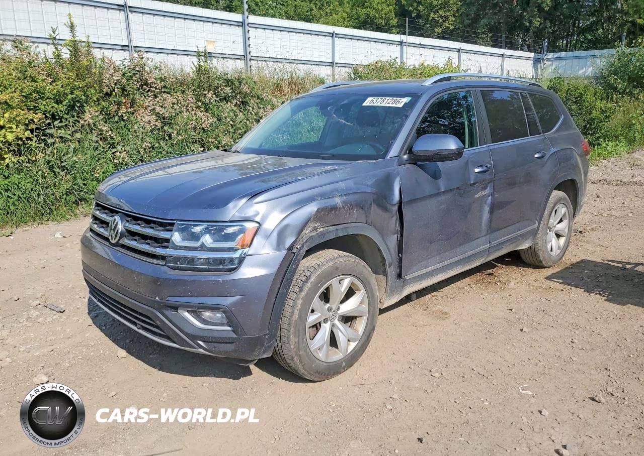 2018 Volkswagen Atlas Sel VIN:1V2MR2CA9JC544650 - 1