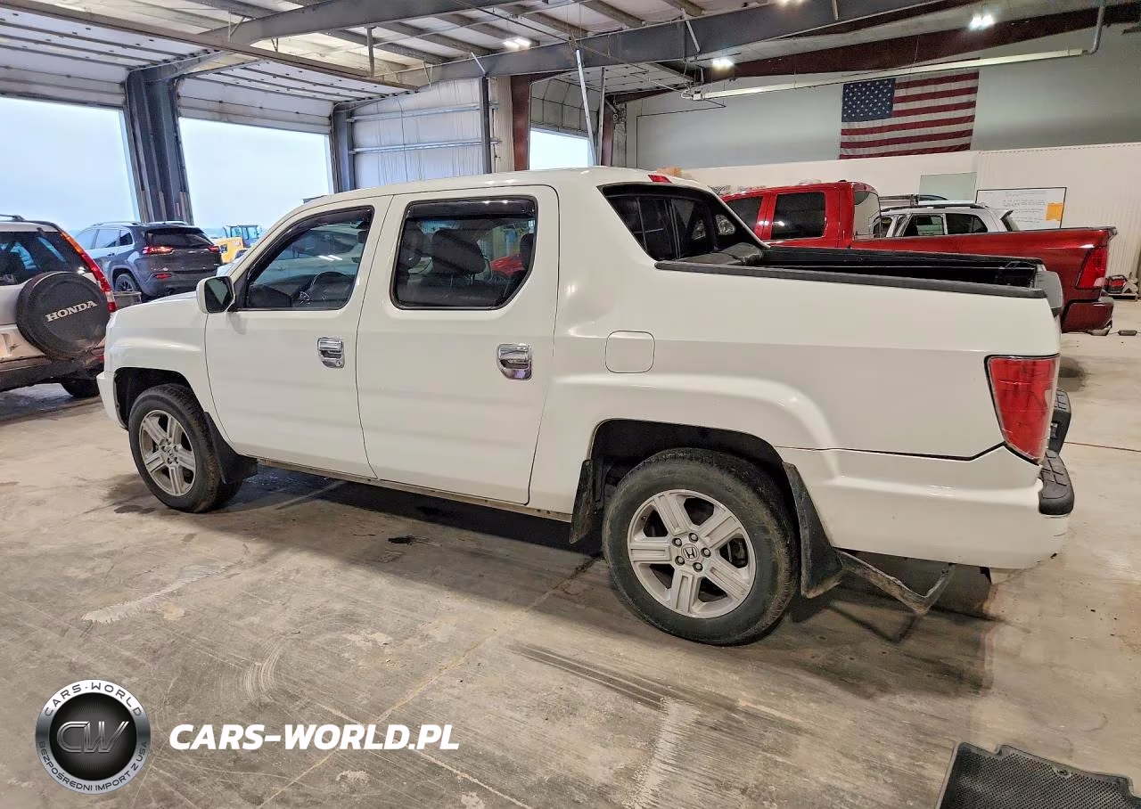 2012 Honda Ridgeline Rtl VIN:5FPYK1F52CB001699 - 2