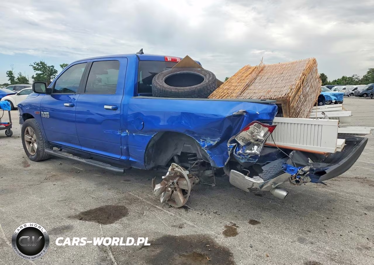 2017 Ram 1500 Slt VIN:1C6RR7LM8HS880389 - 2