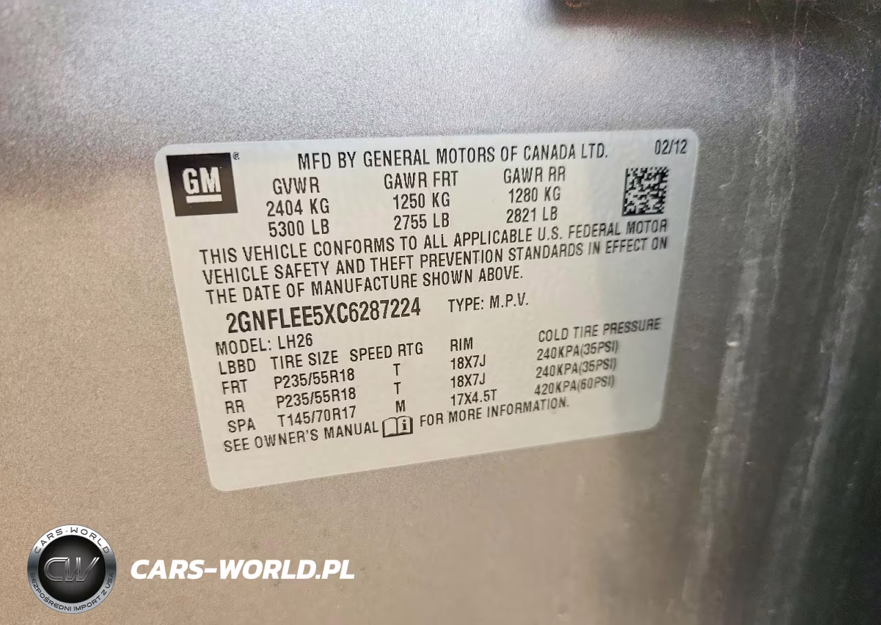 2012 Chevrolet Equinox Lt VIN:2GNFLEE5XC6287224 - 12