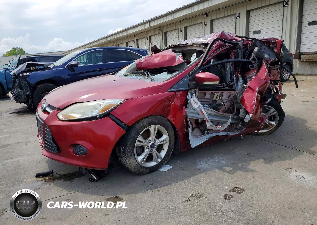 2014 Ford Focus Se VIN:1FADP3F21EL122482 - 1