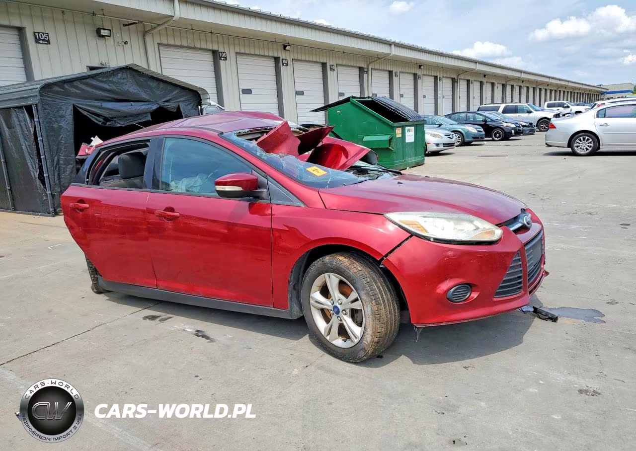 2014 Ford Focus Se VIN:1FADP3F21EL122482 - 4