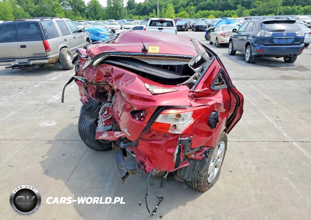 2014 Ford Focus Se VIN:1FADP3F21EL122482 - 6