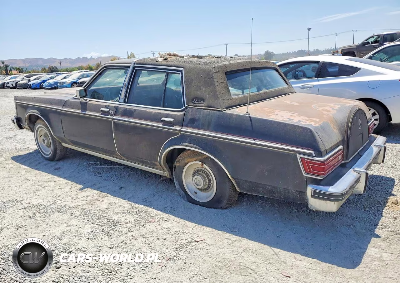 1980 Lincoln Versailles VIN:9W84F611850 - 2