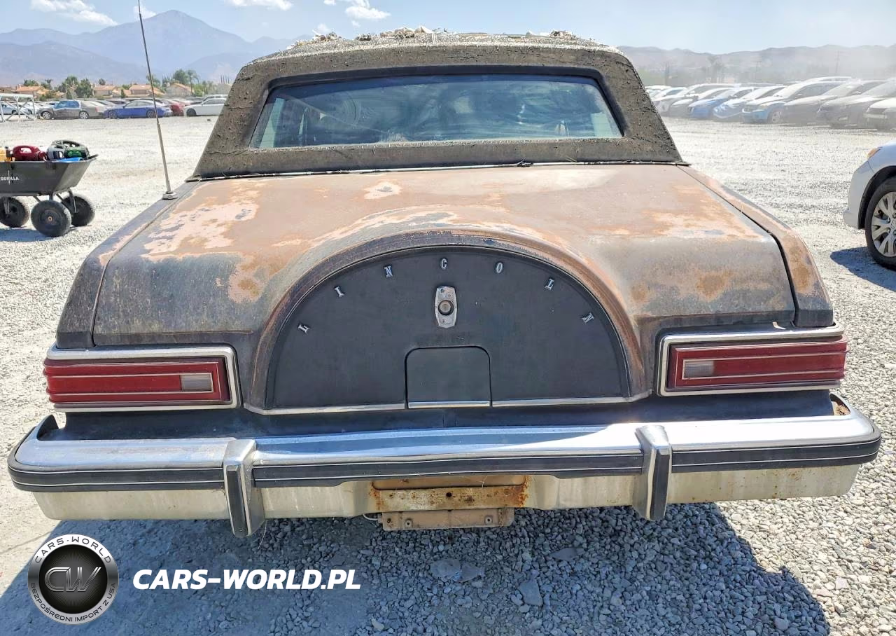 1980 Lincoln Versailles VIN:9W84F611850 - 6