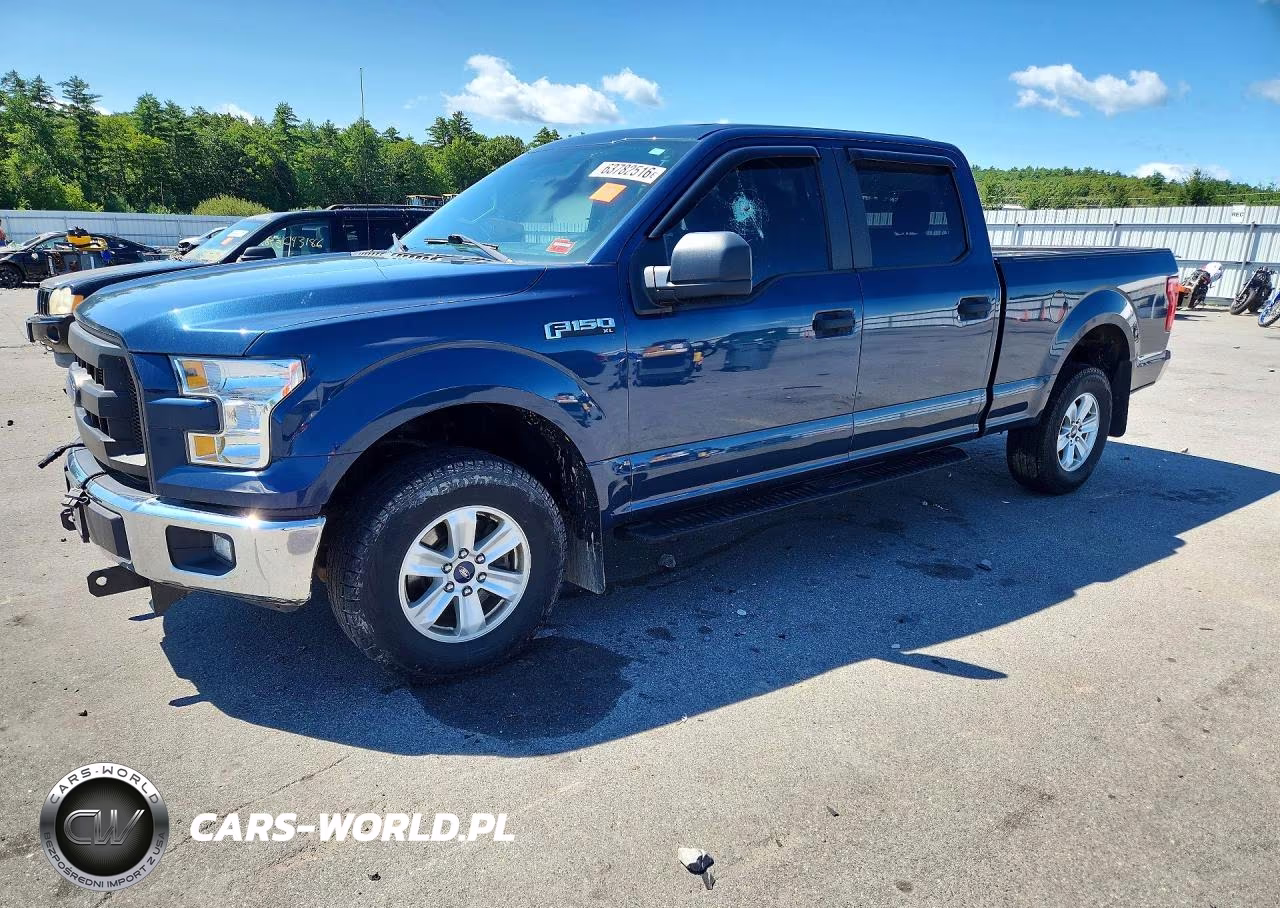 2017 Ford F150 Supercrew VIN:1FTFW1EF9HFA79608 - 1