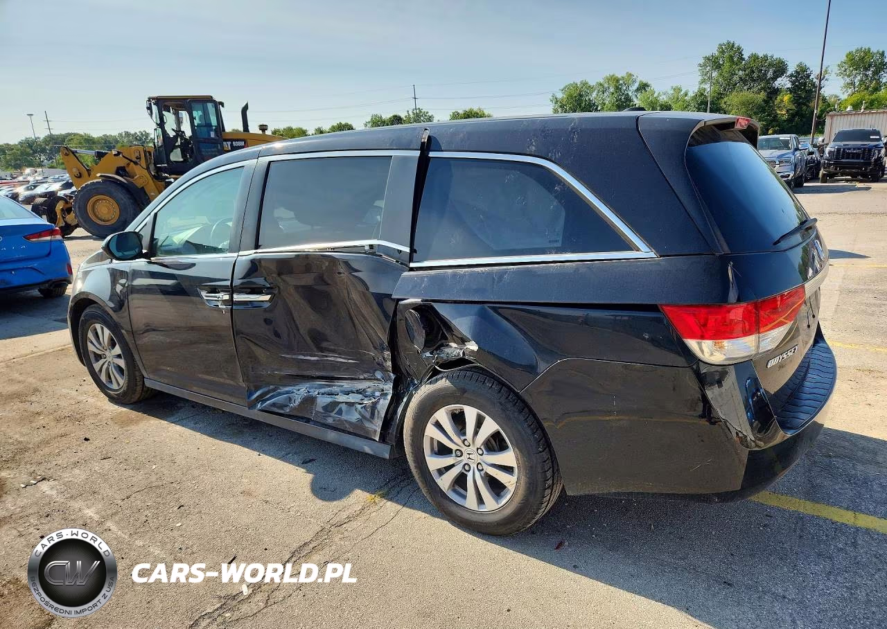 2017 Honda Odyssey Ex-L VIN:5FNRL5H61HB016032 - 2