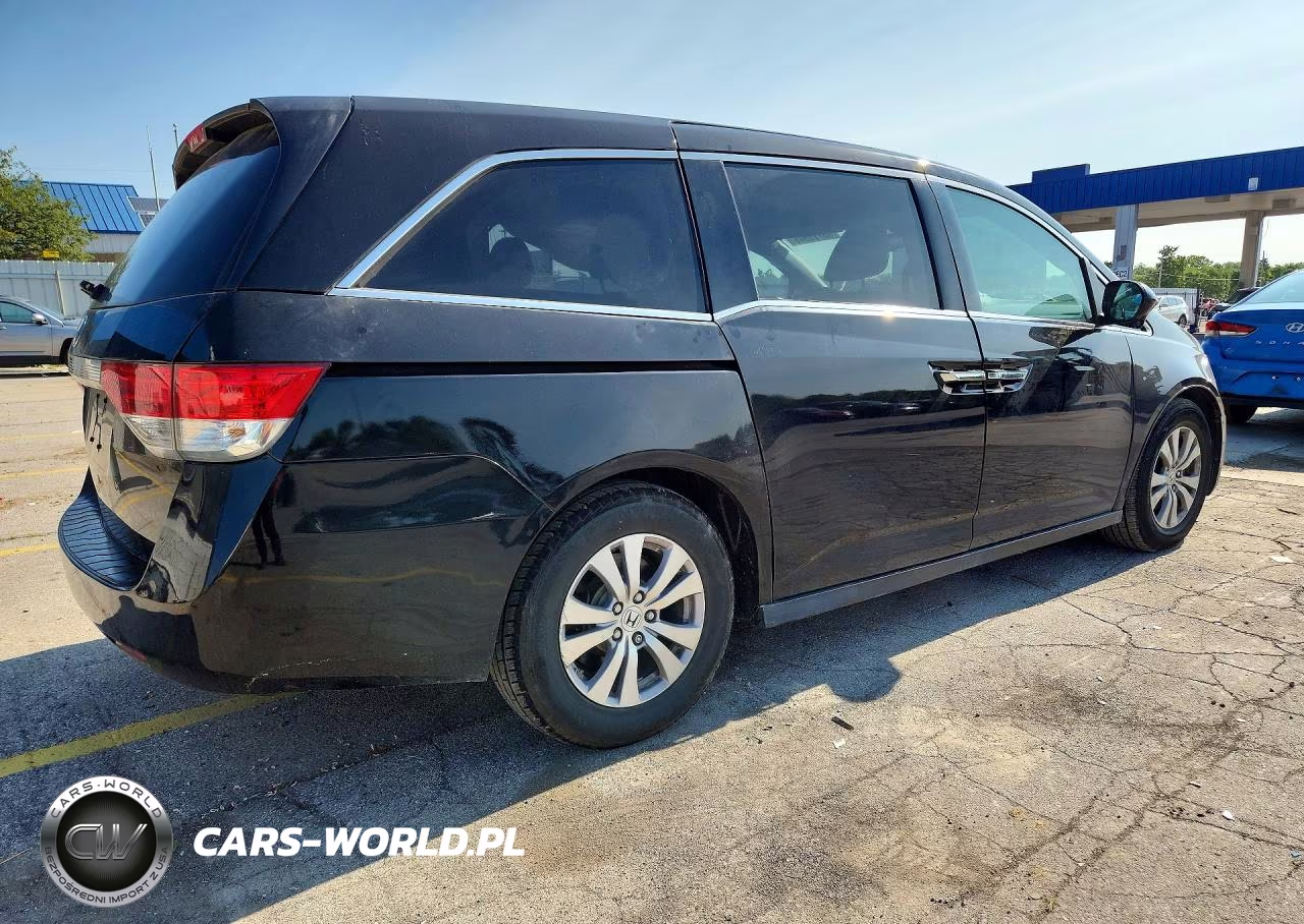 2017 Honda Odyssey Ex-L VIN:5FNRL5H61HB016032 - 3