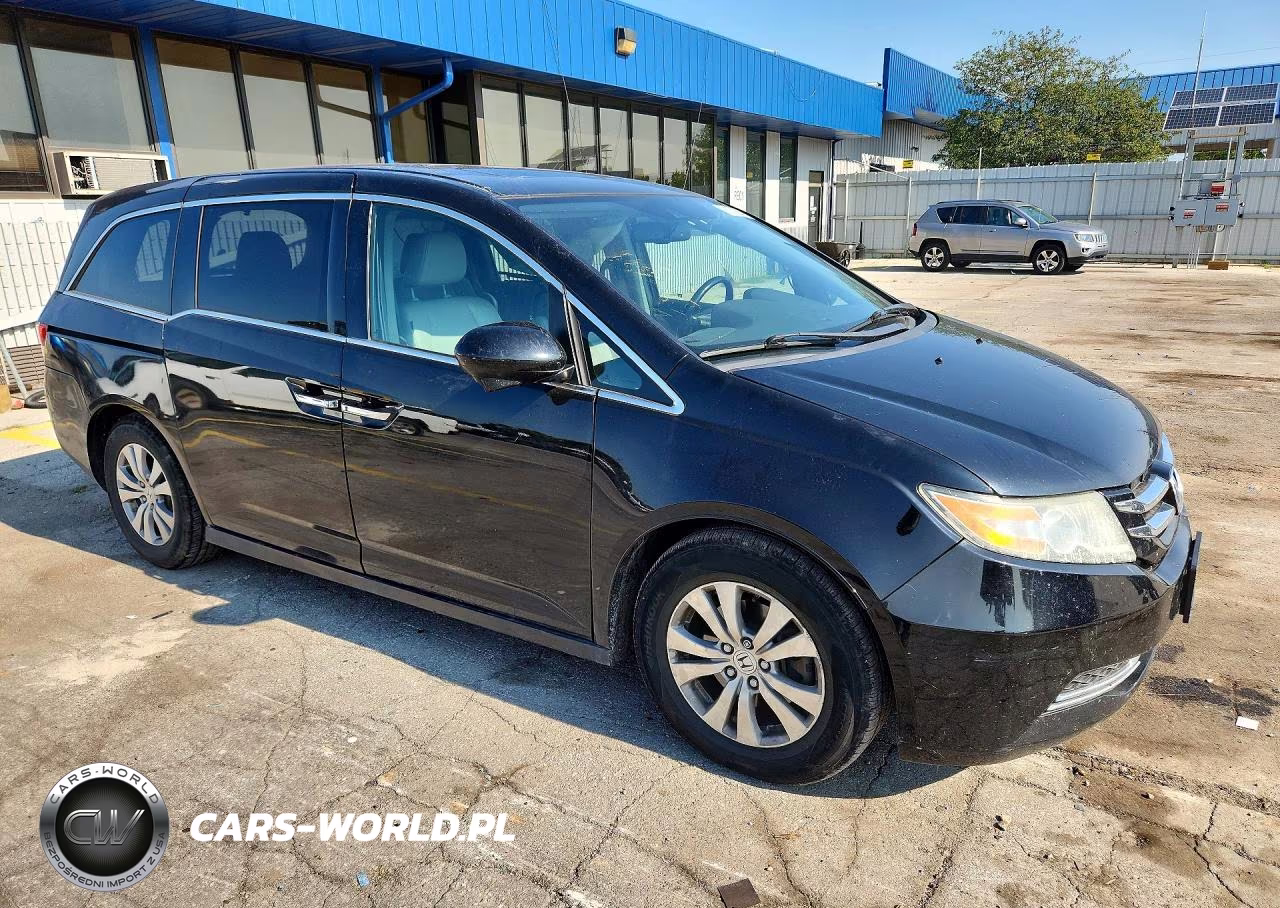 2017 Honda Odyssey Ex-L VIN:5FNRL5H61HB016032 - 4