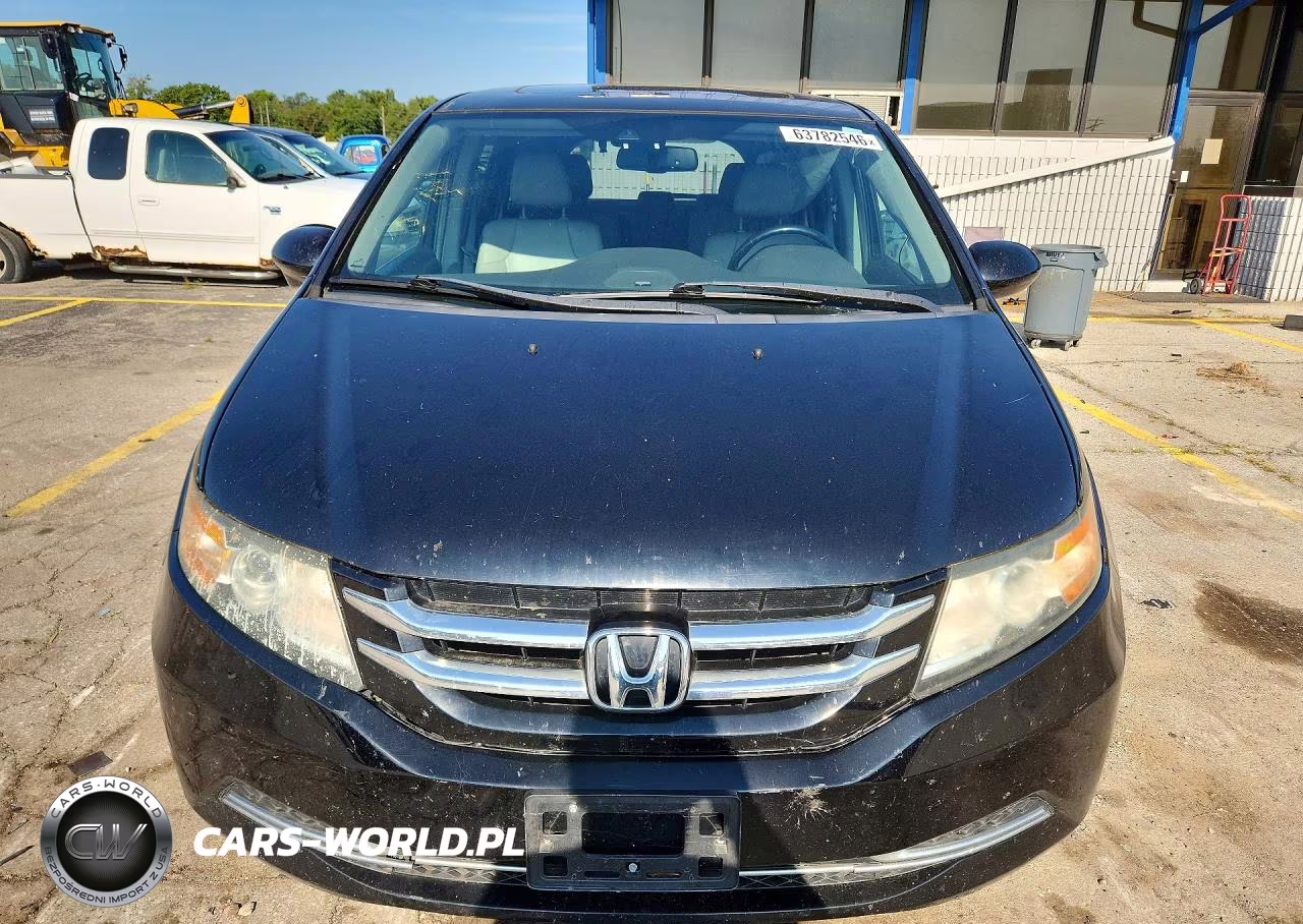 2017 Honda Odyssey Ex-L VIN:5FNRL5H61HB016032 - 5