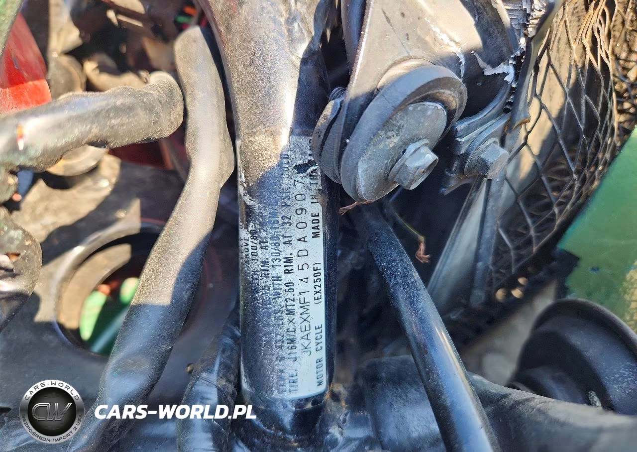 2005 Kawasaki Ex250 VIN:JKAEXMF145DA09077 - 9
