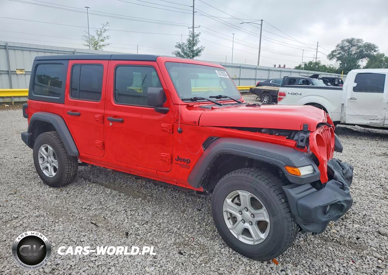 2021 Jeep Wrangler Unlimited Sport VIN:1C4HJXDG1MW814211 - 4