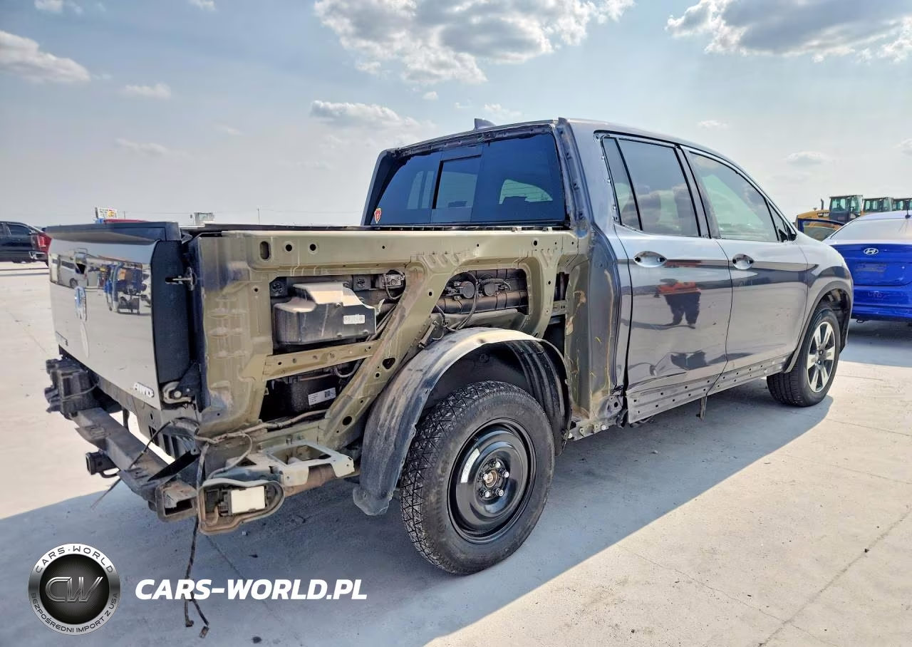 2019 Honda Ridgeline Rtl VIN:5FPYK3F78KB033973 - 3