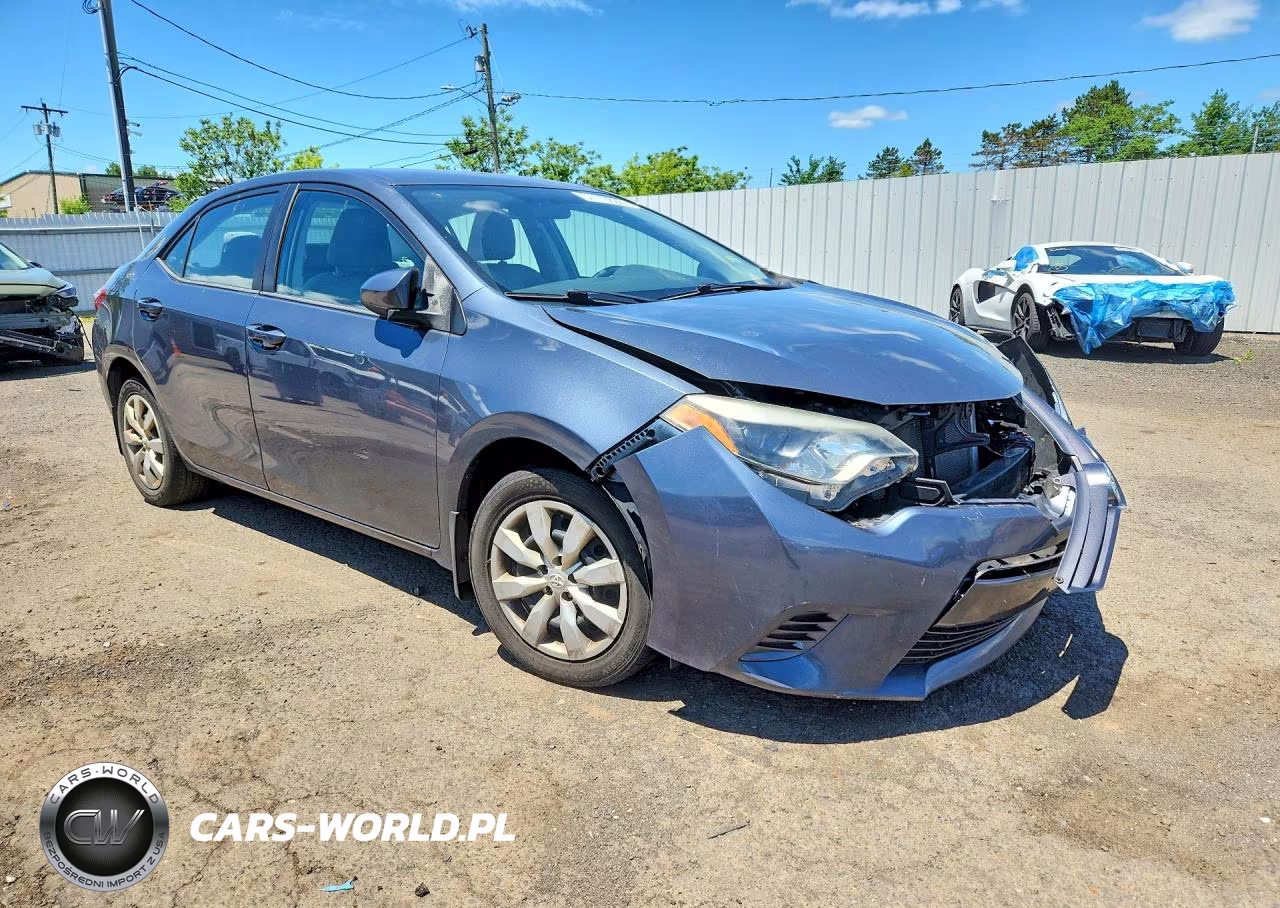 2015 Toyota Corolla Le VIN:2T1BURHE6FC240900 - 8