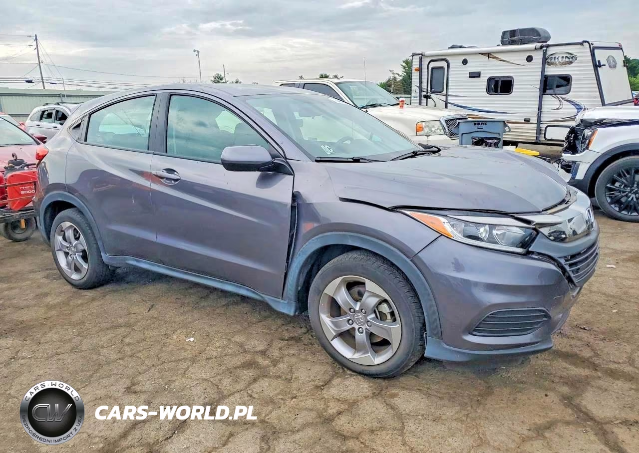 2022 Honda Hr-V Lx VIN:3CZRU6H34NM735544 - 4