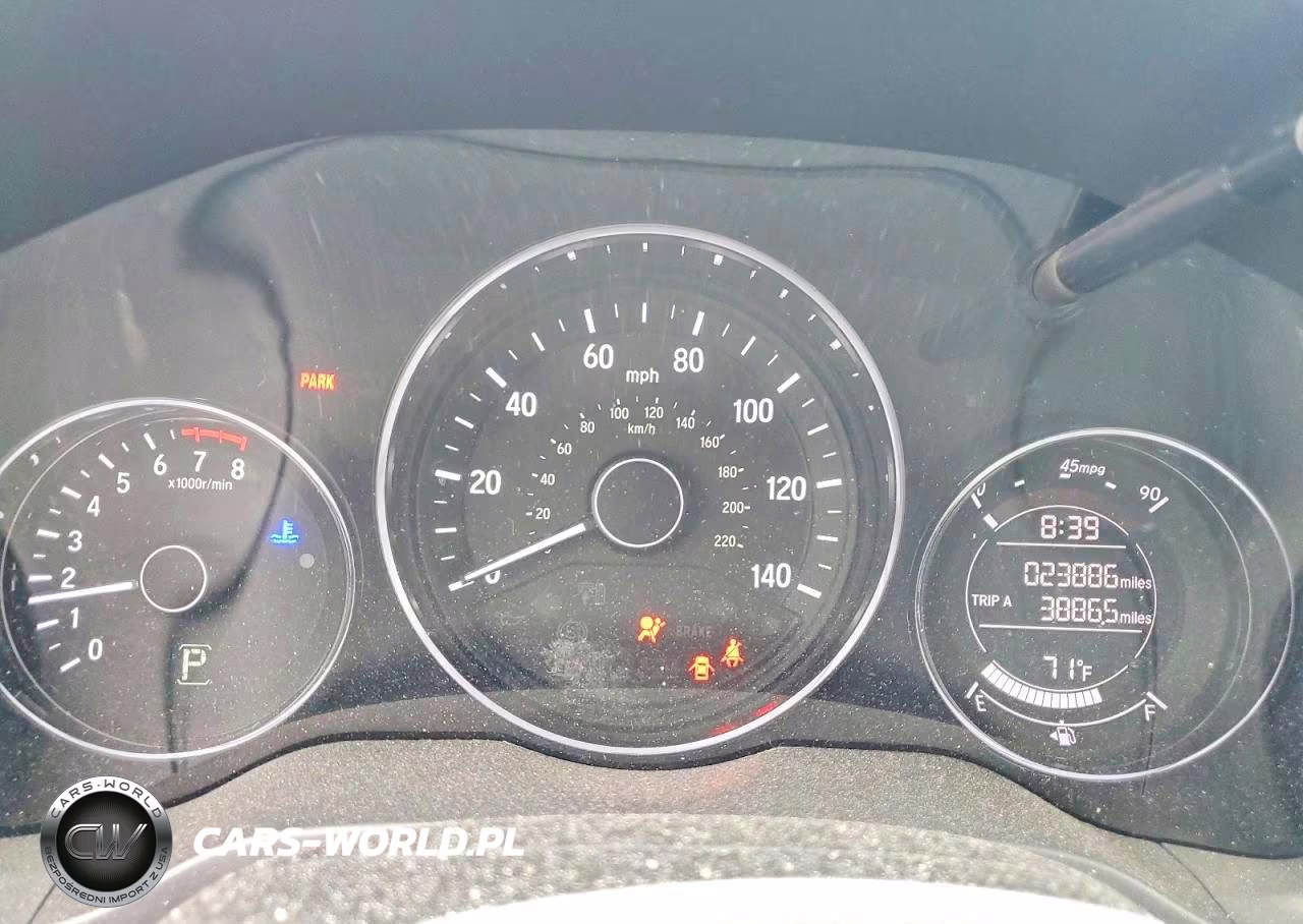 2022 Honda Hr-V Lx VIN:3CZRU6H34NM735544 - 9