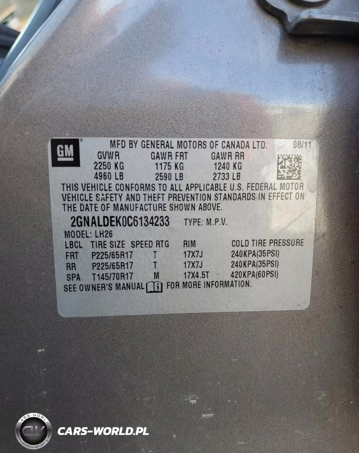 2012 Chevrolet Equinox Lt VIN:2GNALDEK0C6134233 - 13