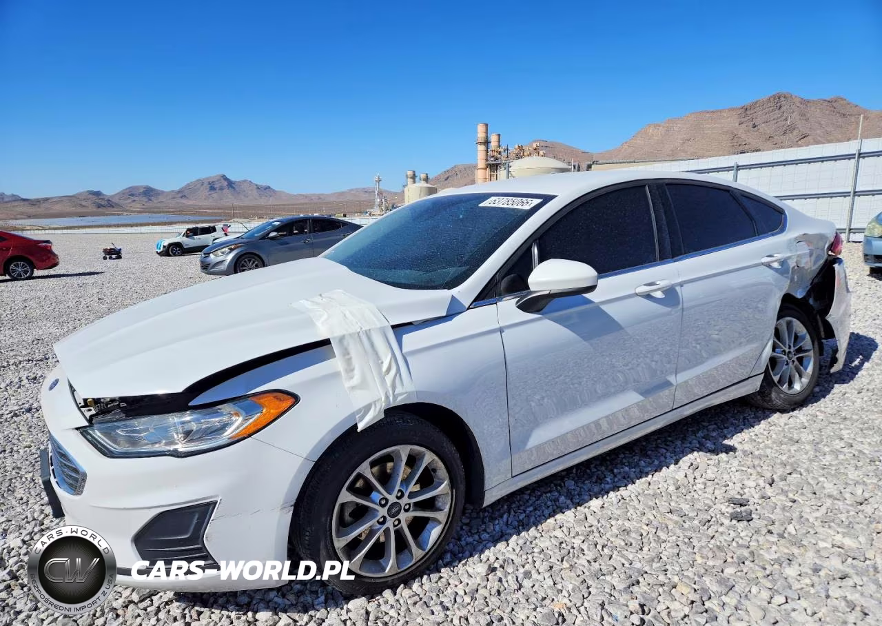 2019 Ford Fusion Se VIN:3FA6P0HD0KR239733 - 1
